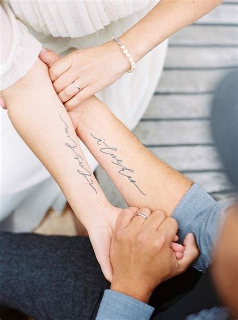 tatouage de couple|20 tatouages damour pour couple